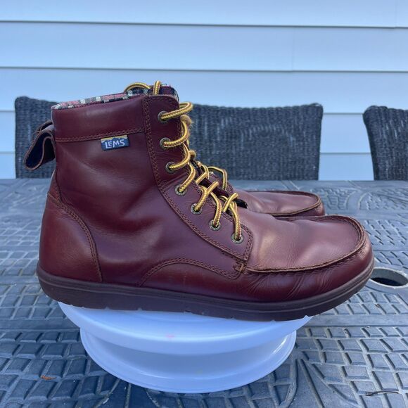 Lems Men's Boulder Boot Leather | Color Russet | Size US 12.5 - Picture 5 of 10